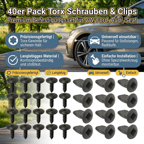 40x spreizmutter schrauben - 40x,