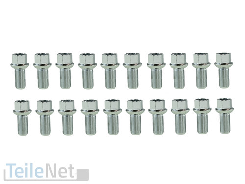 20x radschrauben m14x1 - radschrauben, m14x1,5
